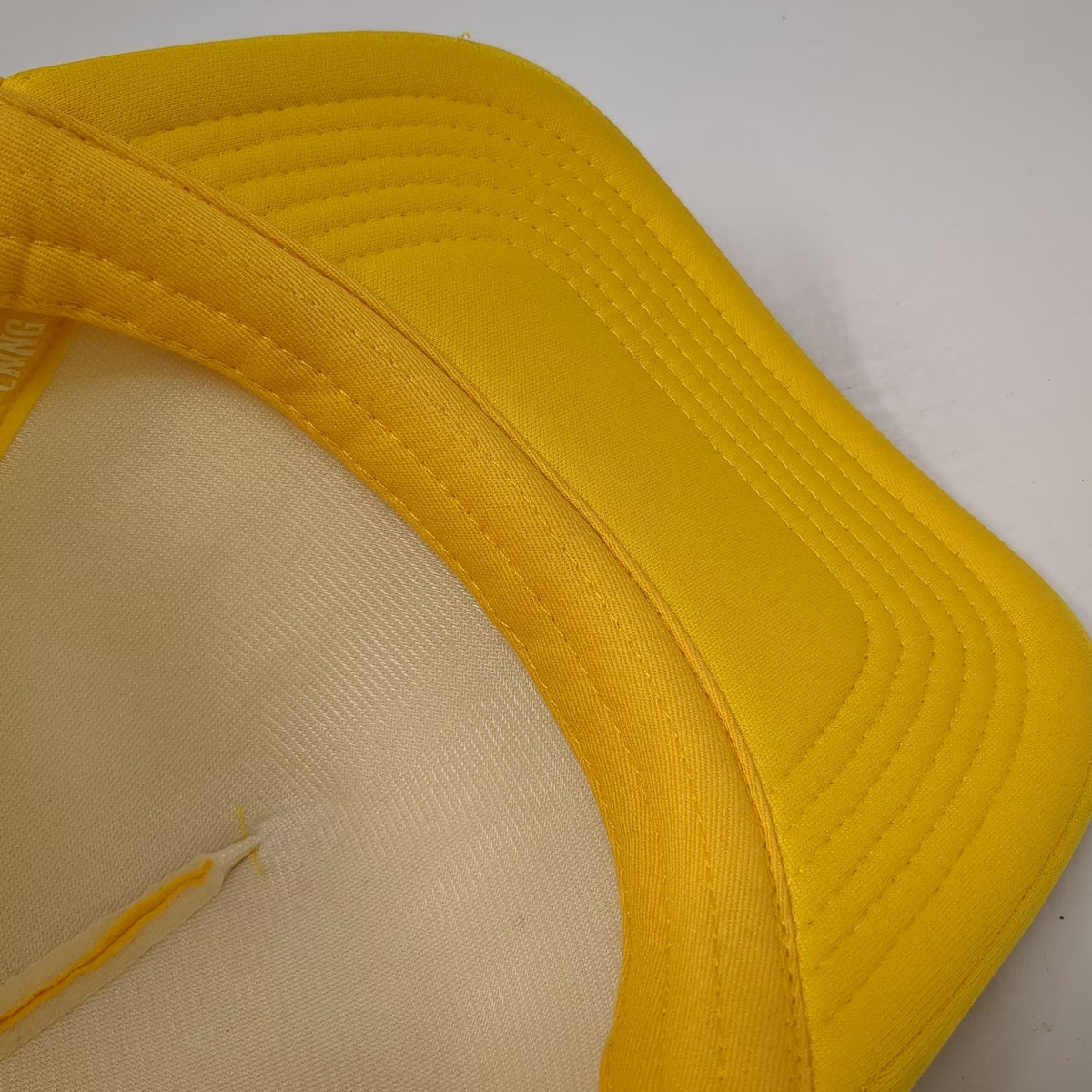 San Diego Padres MLB Melonwear Yellow Trucker Hat One Size Sycuan Patch Rope 3D