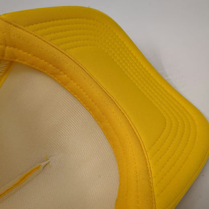 San Diego Padres MLB Melonwear Yellow Trucker Hat One Size Sycuan Patch Rope 3D