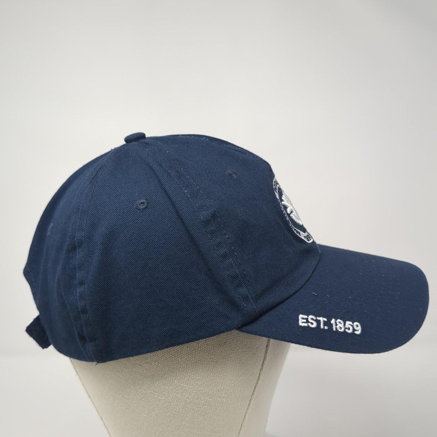 Missouri Botanical Garden Member Strapback Hat Blue One Size Adjustable
