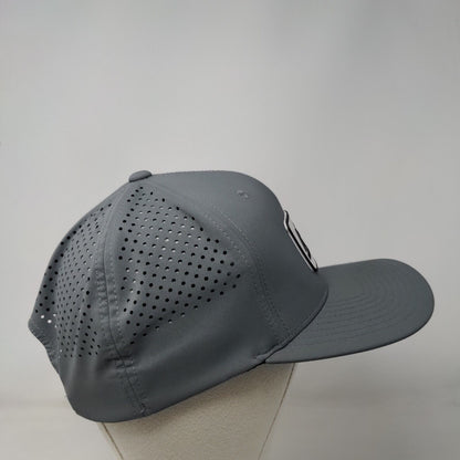 Add 2 Performance Snapback Hat Gray One Size Laser Cut Branded Bills