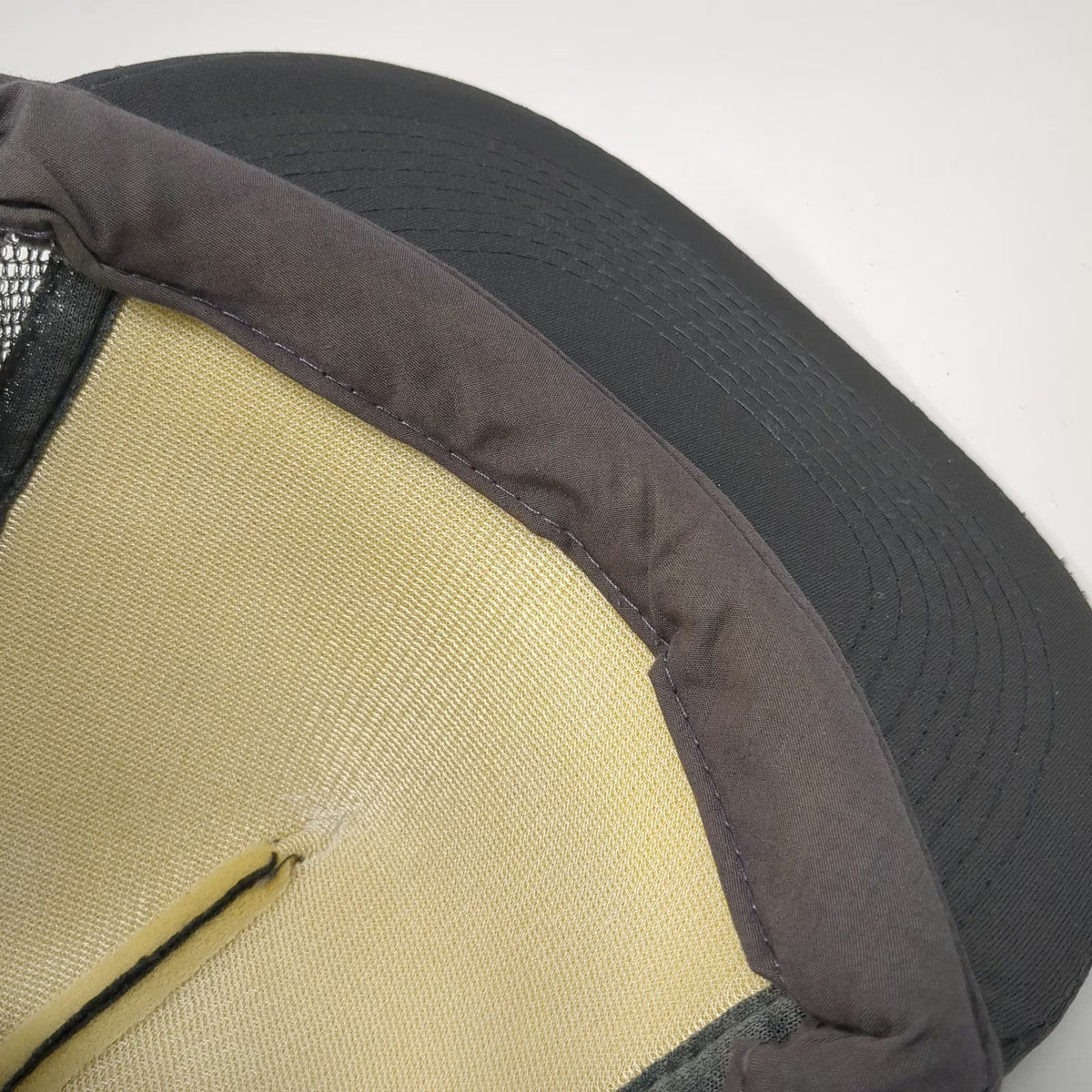 Otto Trucker Hat Gray One Size The Linecutters Mesh Snapback Foam Front Punk