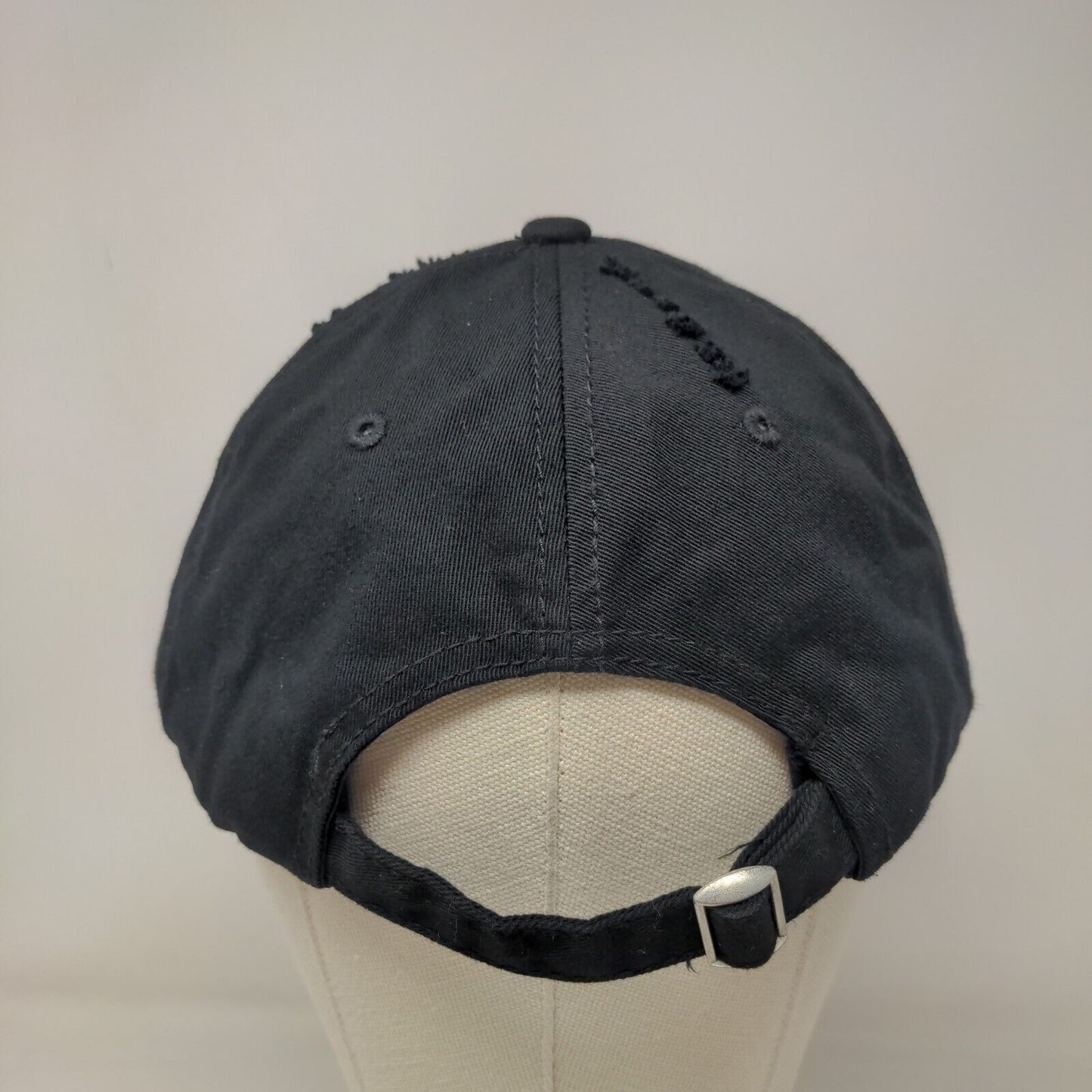 Christmas Tree Slideback Hat Black OSFM Adjustable 6 Panel Unbranded
