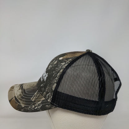 August Mack Environmental Strapback Trucker Hat Camouflage OSFA Mesh Back