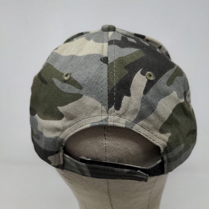 Saniflo Men's Strapback Camo Hat Adjustable Embroidered Logo