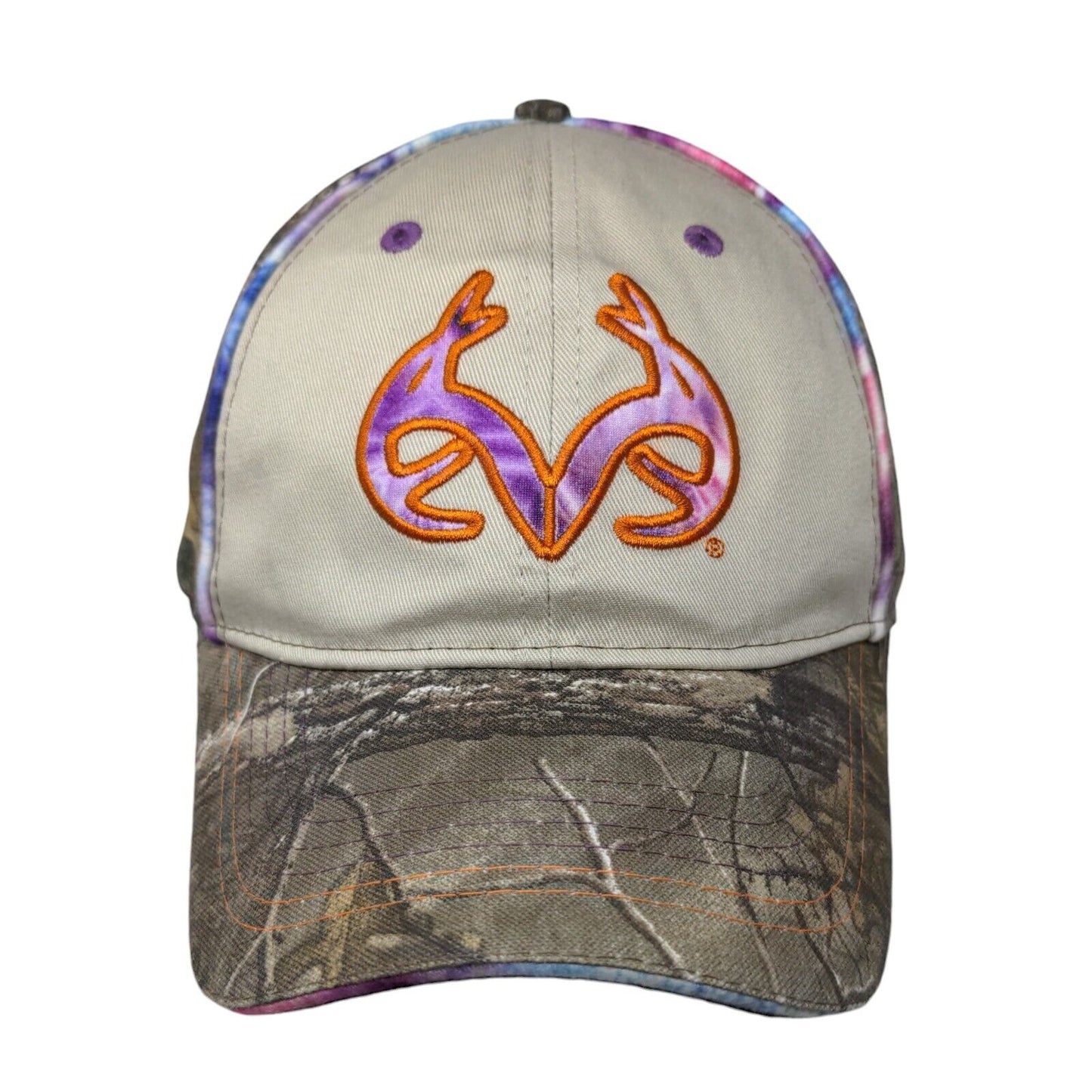 Realtree Strapback Hat Camouflage One Size Embroidered Adjustable Outdoor Cap