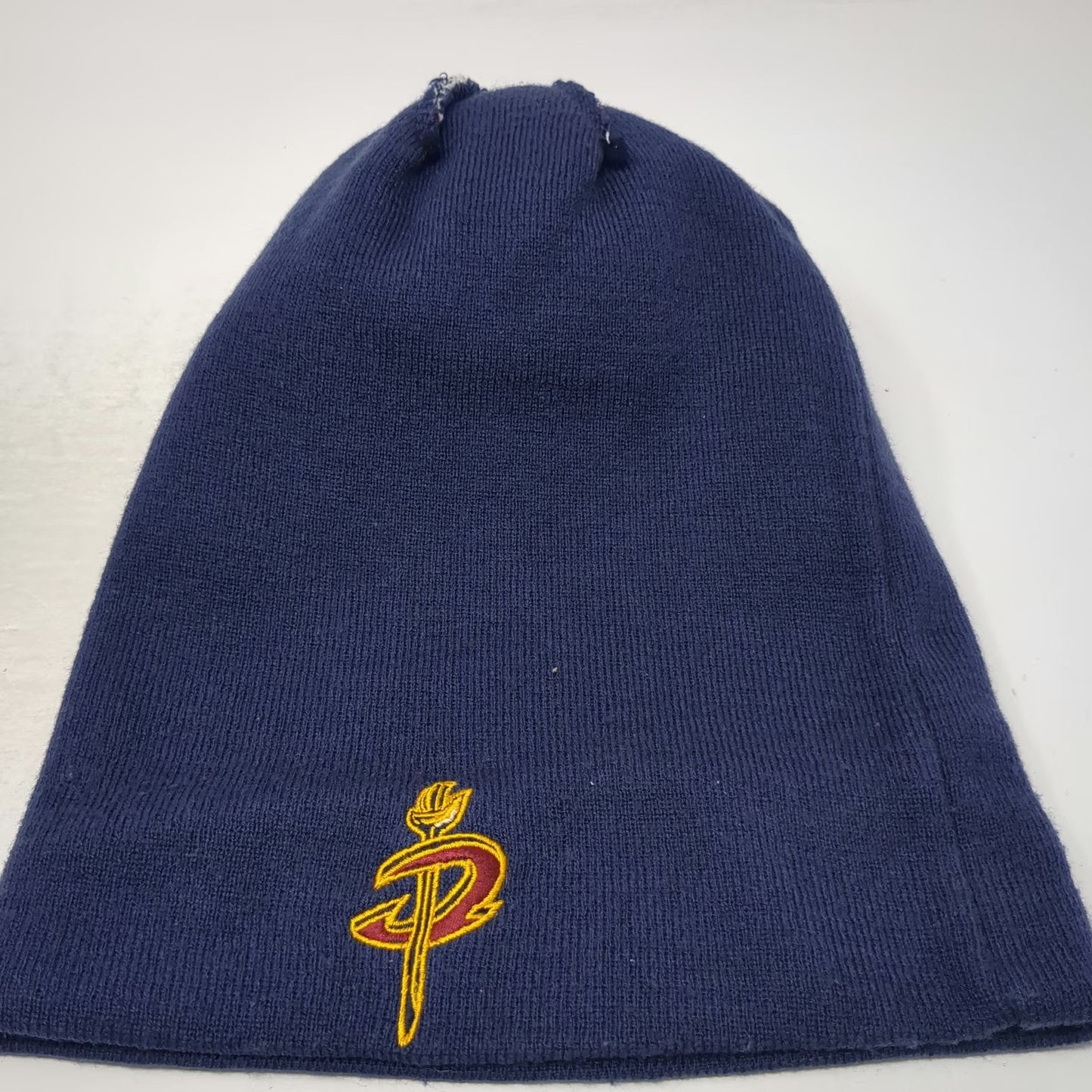 Cleveland Cavaliers NBA adidas Beanie Blue Yellow Red White One Size Pom Hat