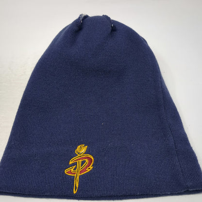 Cleveland Cavaliers NBA adidas Beanie Blue Yellow Red White One Size Pom Hat