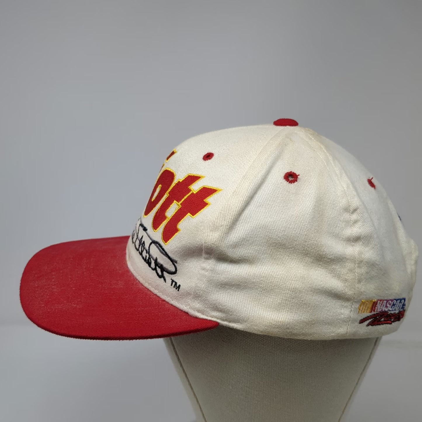 CFS Bill Elliott McDonald's Racing NASCAR 94 White Red One Size Snapback Hat