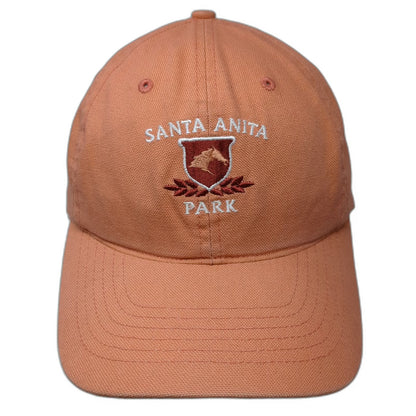 Gear For Sports Santa Anita Park Baseball Cap Orange One Size Horse Racing Crest