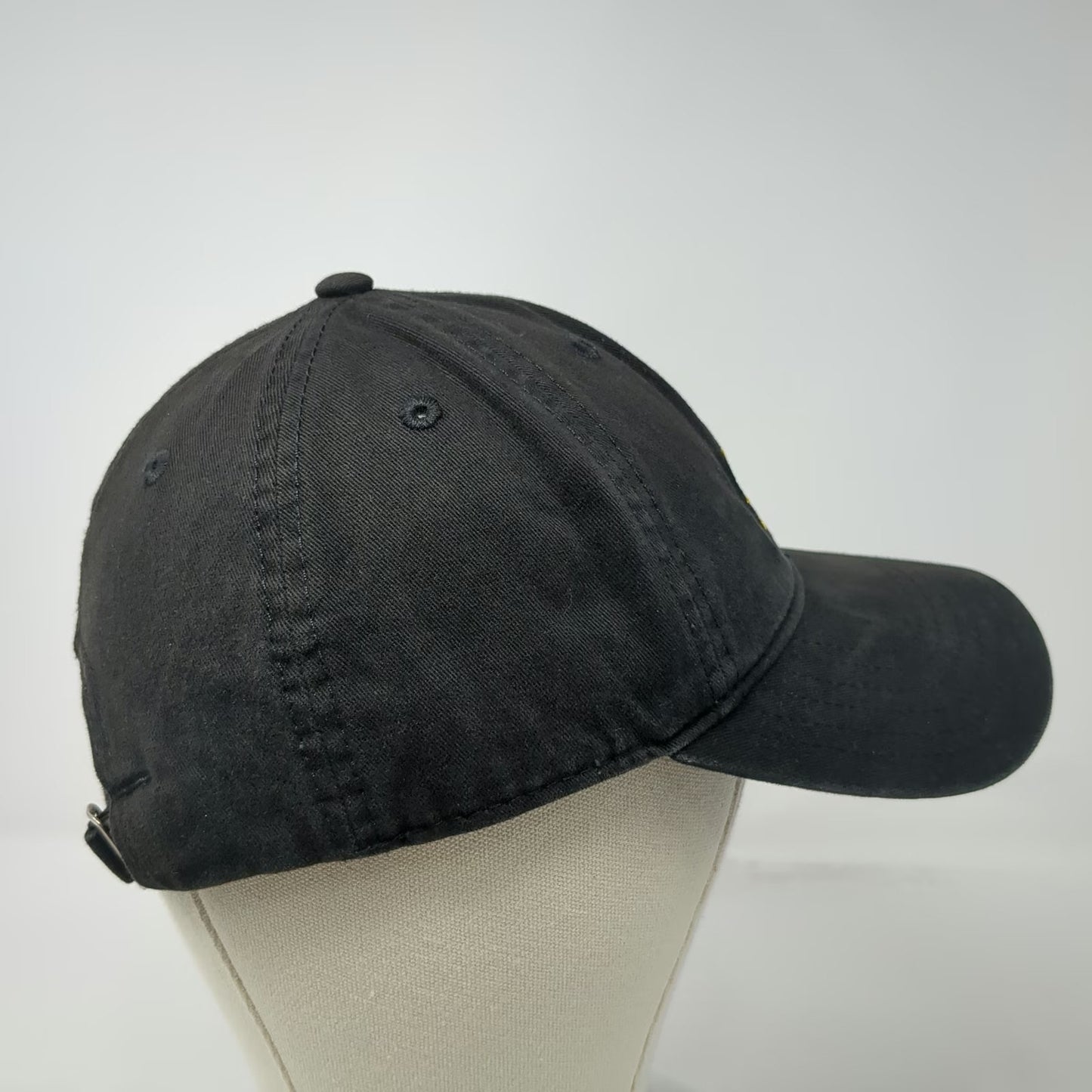 Nickelodeon Rugrats Baseball Cap Black One Size Embroidered Logo Slideback Hat