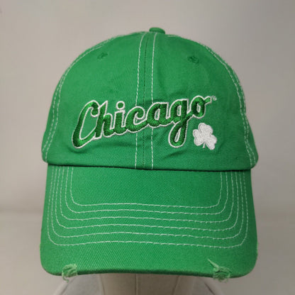 Chicago White Sox Strapback Hat Green One Size Embroidered Kick 10 Pro Gear