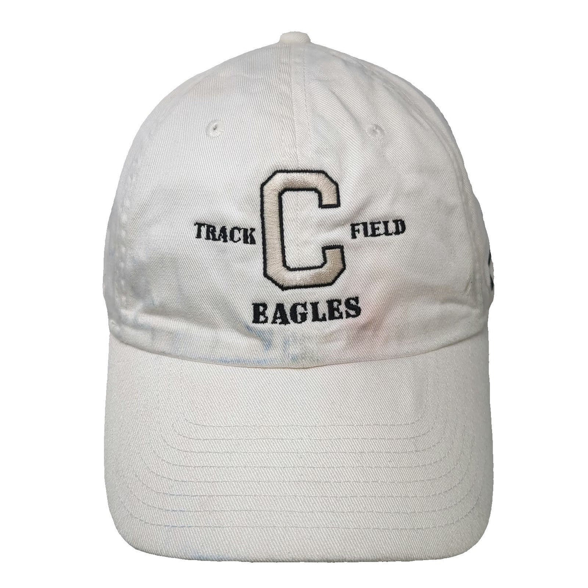 Nike Baseball Cap White One Size Track Field Eagles Heritage 86 Cotton Hat