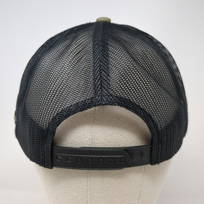 Parsons Trucker Hat Green Black One Size Mesh Back Snapback Employee Owned