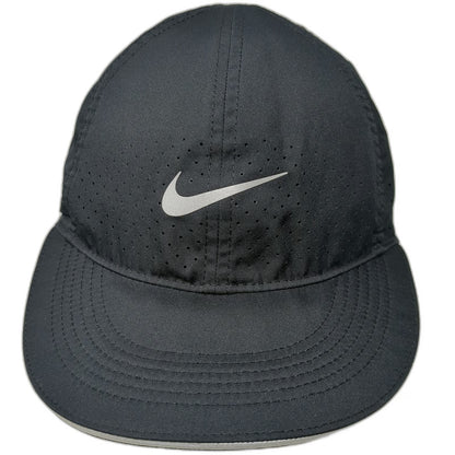 Nike Baseball Cap Black One Size Dri-FIT Featherlight Performance Running Hat