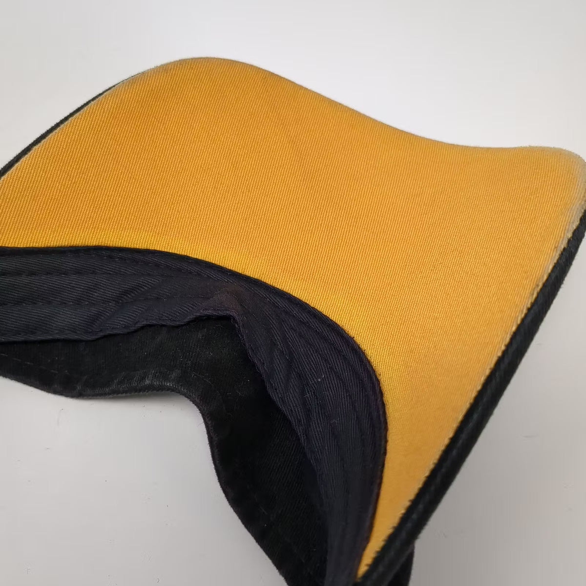 NASCAR Dodge Motorsports Racing Visor Black Gold Flames Drew Pearson Hat OSFA