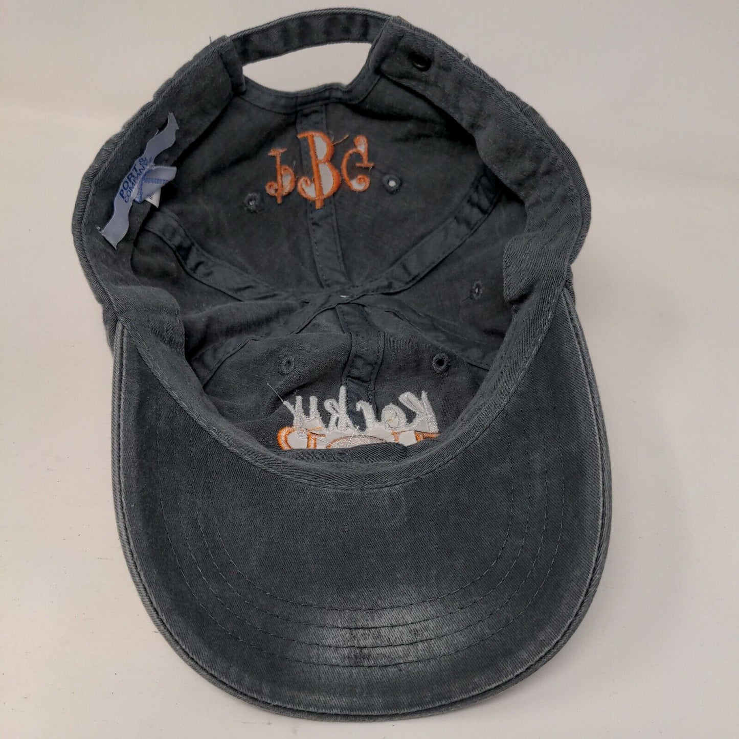 Rocky Top PBG Slideback Hat Gray One Size Adjustable Embroidered Port & Company