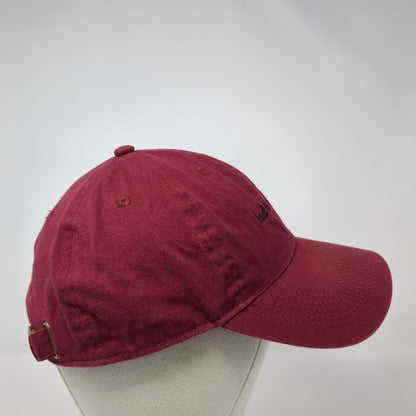 Bad Hair Day Slideback Hat Red One Size Adjustable Embroidered David And Young