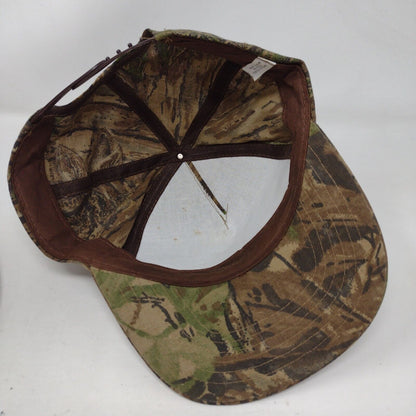 Realtree Snapback Hat Multi Camouflage OSFA Adjustable Lightweight Cotton