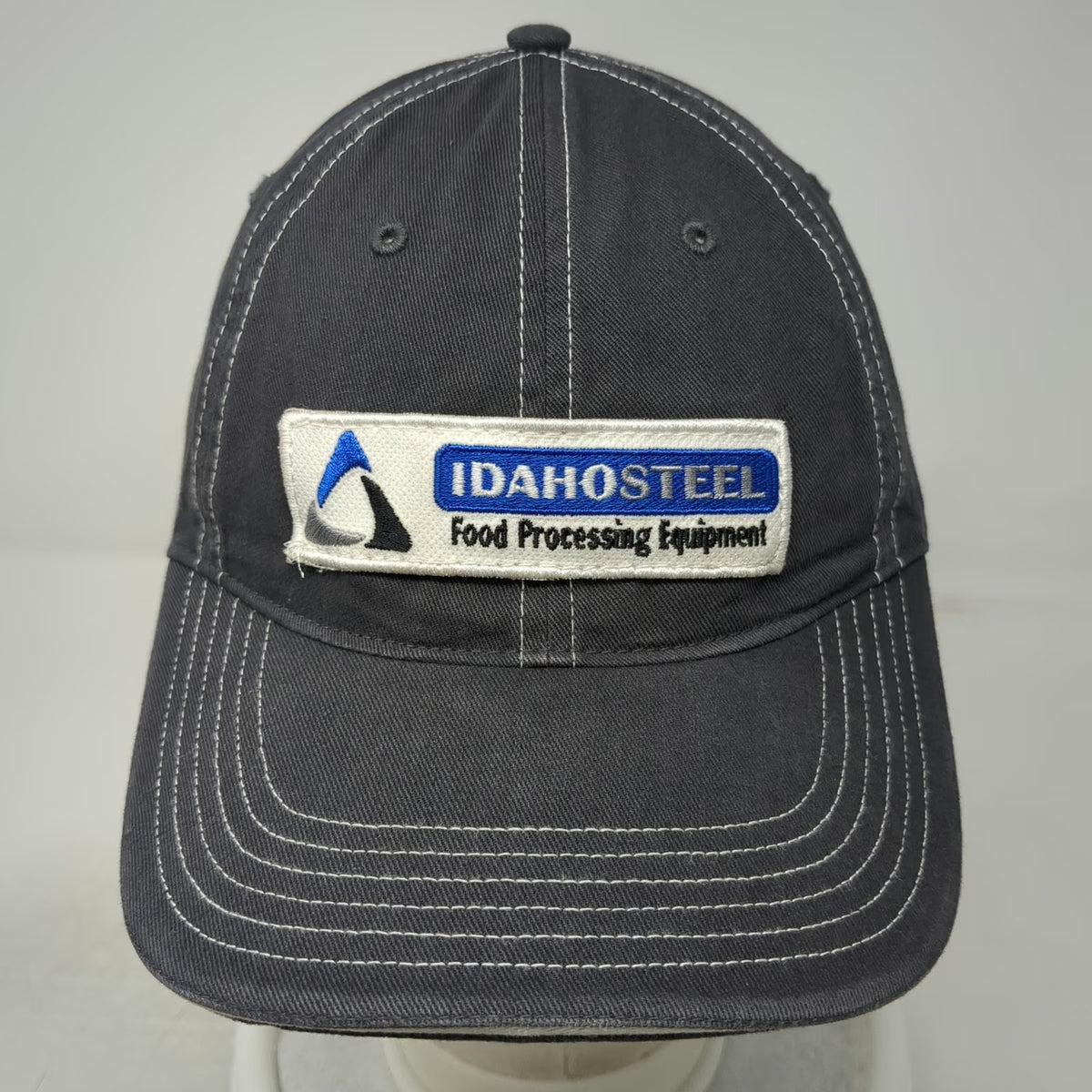 Richardson Cap Gray L Idaho Steel Food Processing Equipment Strapback Hat