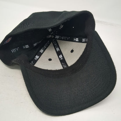 Cleveland Browns NFL New Era Hat Black M Tonal Logo Stretch Fit 39THIRTY Curved