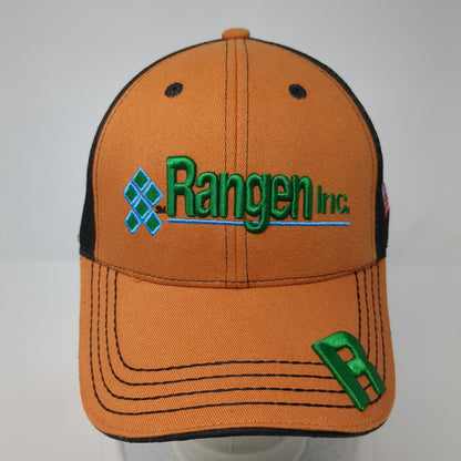Rangen Inc Strapback Mesh Back Trucker Hat Multi One Size Embroidered