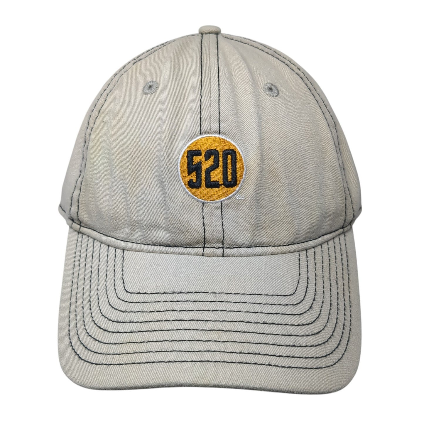 520 Tiger Slideback Hat Beige One Size Adjustable Gear For Sports