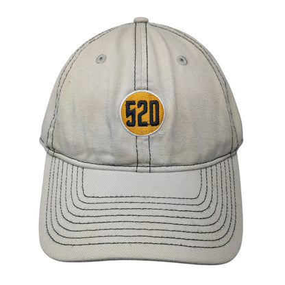 520 Tiger Slideback Hat Beige One Size Adjustable Gear For Sports