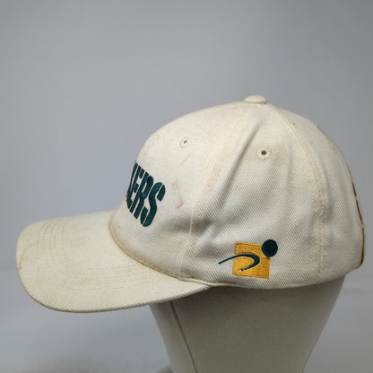 Green Bay Packers NFL Sports Specialties Hat Beige Green Yellow Pro Line Vintage