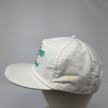 Granite City Steel 1878 Slideback Rope Hat White One Size Adjustable