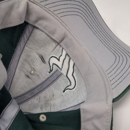 USF South Florida Bulls Strapback Hat Green Embroidered Logo OSFA NCAA