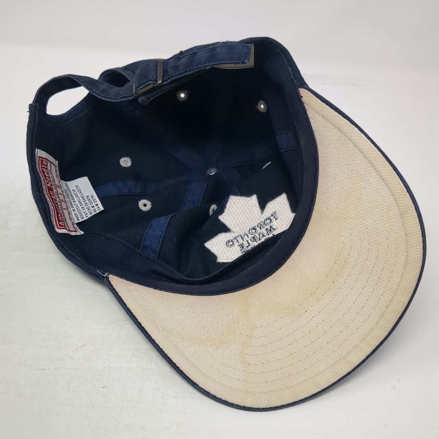 Toronto Maple Leafs NHL American Needle Cap Blue One Size Slideback Hockey Logo