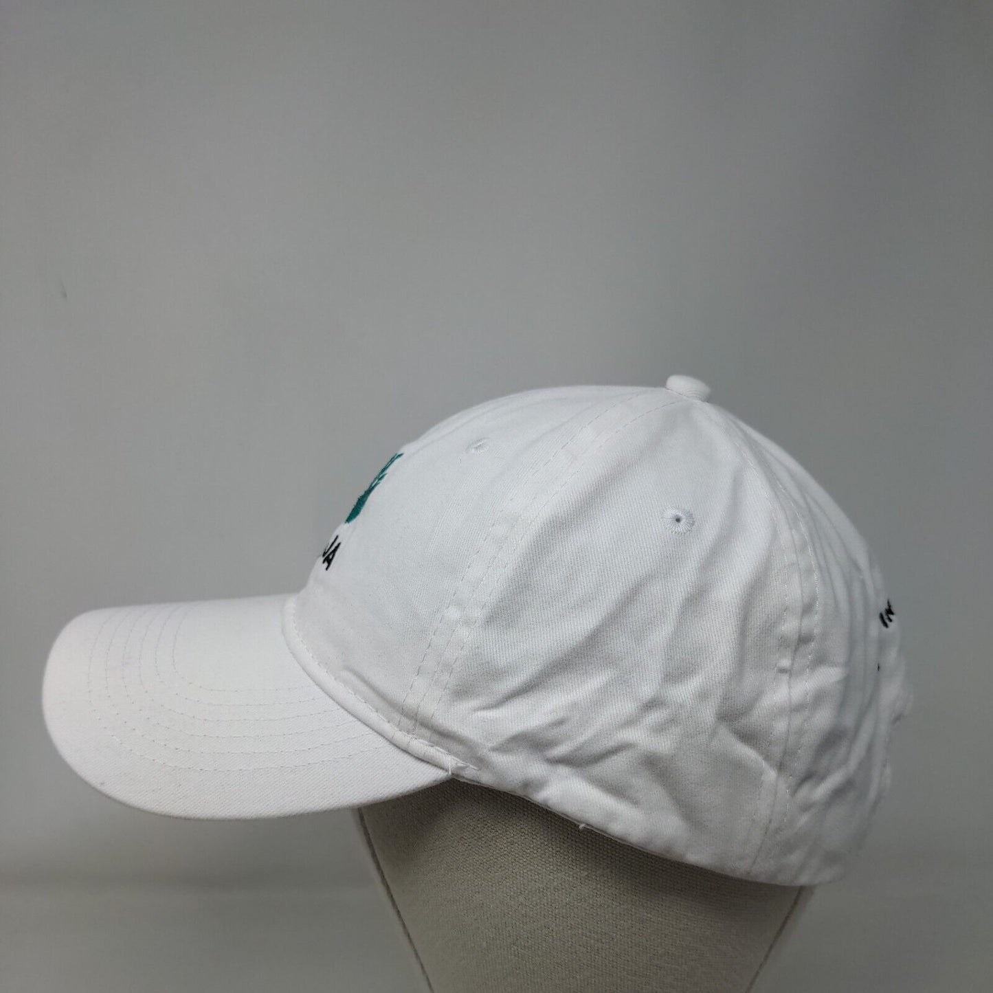 Ja Ja En Ingles Ha Ha Slideback Hat White One Size Port & Company