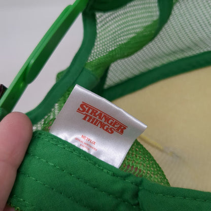 Loungefly Trucker Hat Green Yellow One Size Stranger Things Camp Know Where 85