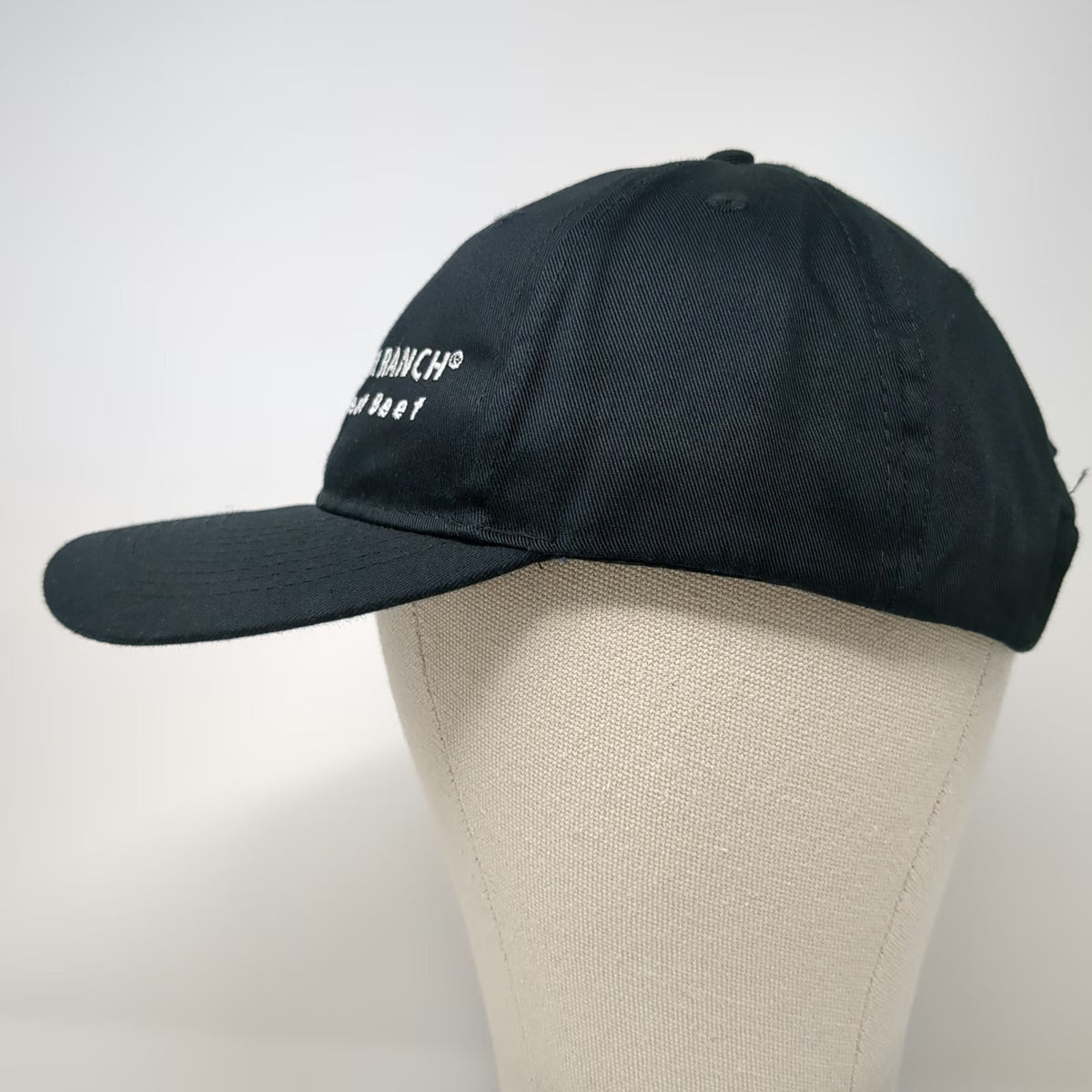 Port Authority Baseball Cap Black One Size Double R Ranch Northwest Beef Hat