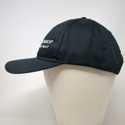 Port Authority Baseball Cap Black One Size Double R Ranch Northwest Beef Hat