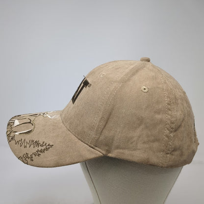 Caterpillar CAT Baseball Cap Brown One Size Western States Equipment Deer Hat