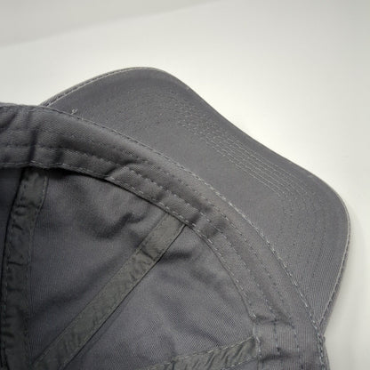 Dog Mom Paw Print Slideback Hat Gray One Size Adjustable Embroidered