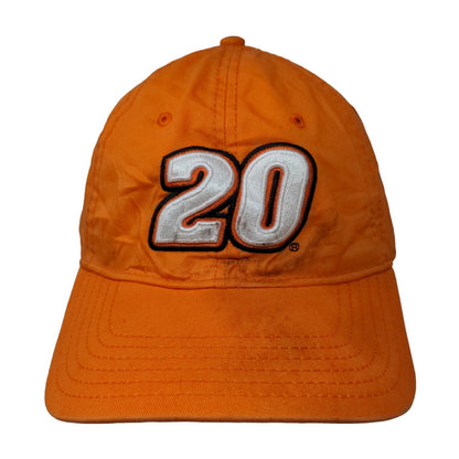 Chase Authentics Mens Slideback Hat Orange OSFM Embroidered Tony Stewart #20