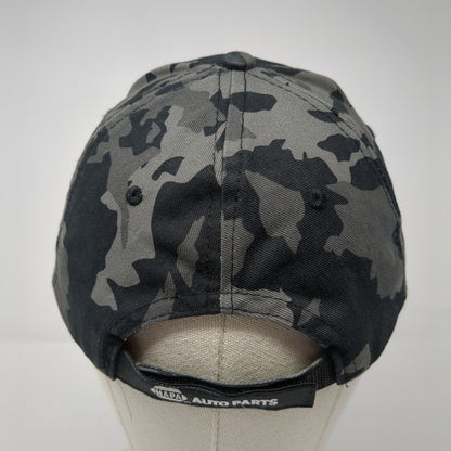 NAPA Auto Parts Strapback Hat Camouflage One Size Embroidered 6 Panel