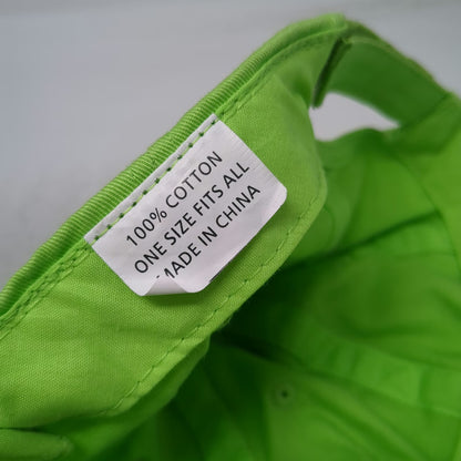 Bud Light Lime Green One Size Baseball Cap Hat Embroidered Cotton Strapback