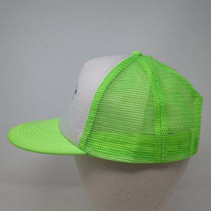 Idaho River Sports 1987 Snapback Trucker Hat Green One Size Mesh Back