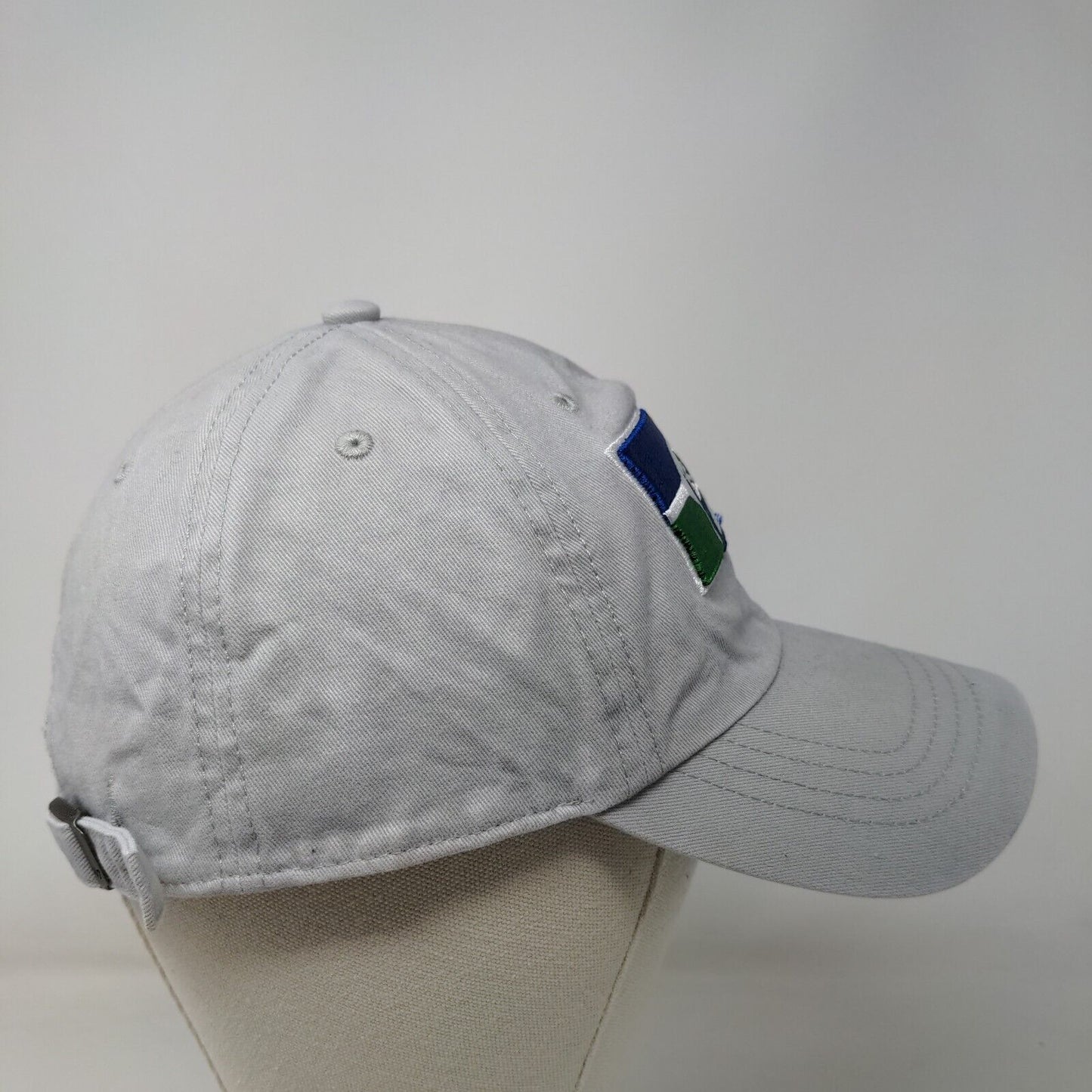 '47 Brand Women's Slideback Hat Gray Seattle Seahawks Embroidered Logo