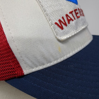 Cap America Waterbird Spirits Baseball Cap White Blue Red OS Snapback Patch