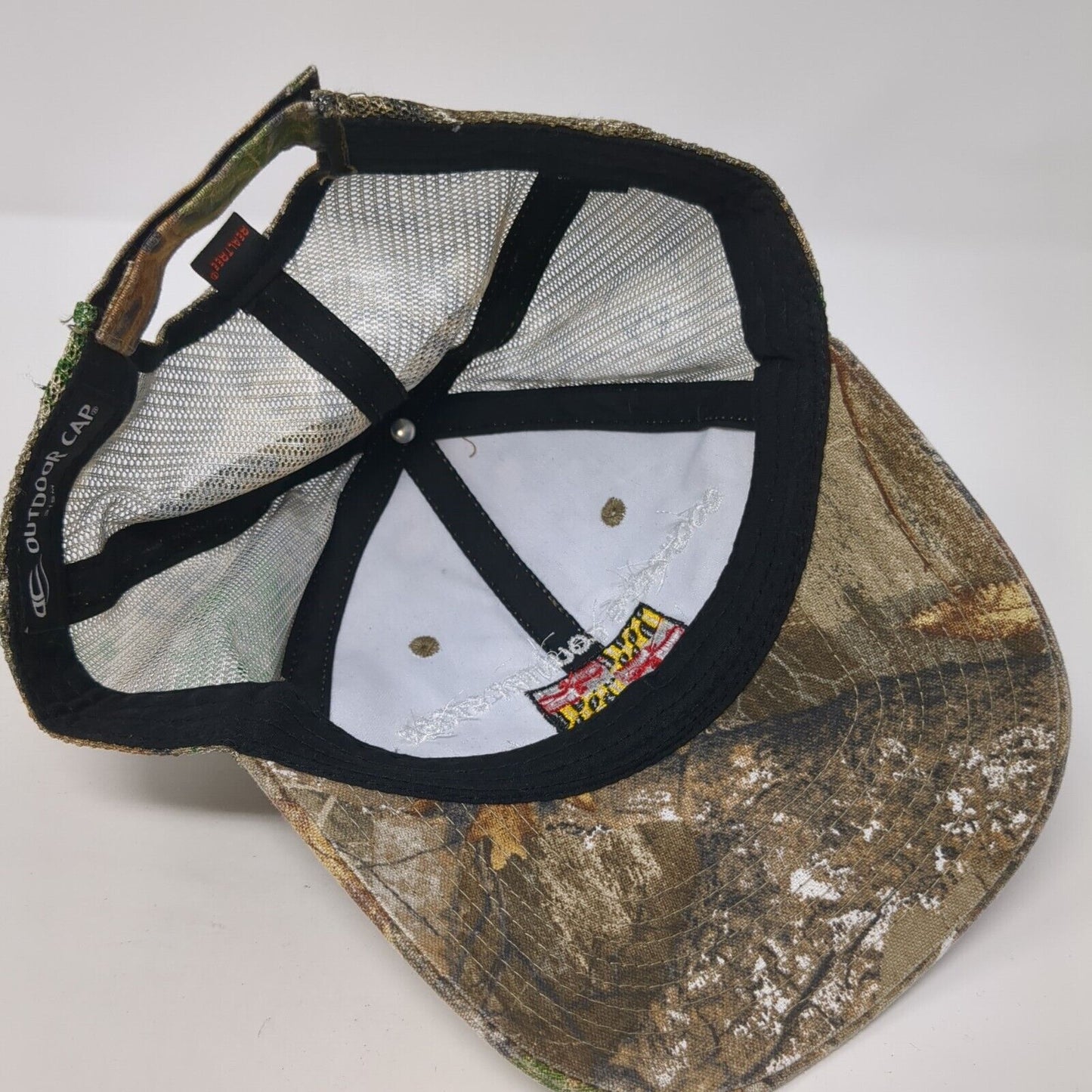 Cookseys Country Store Dentsville MD Strapback Trucker Hat Camo OS Mesh Realtree