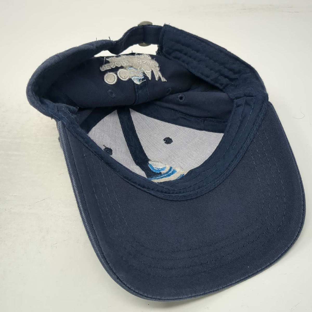 Ocean Resort Casino Baseball Cap Blue One Size Atlantic City Logo Strapback Hat