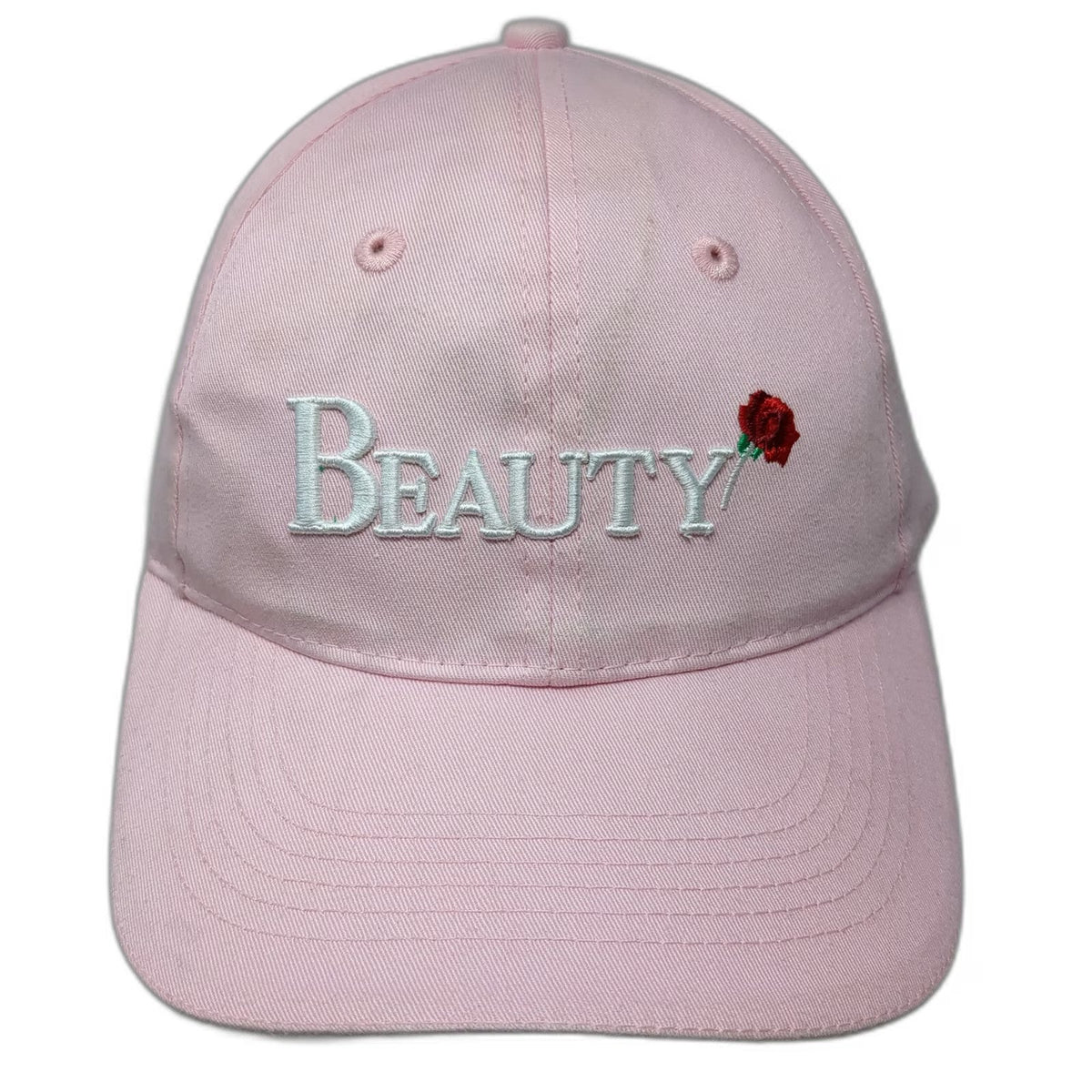 Disney Beauty and the Beast Broadway Musical Pink Hat One Size Baseball Cap