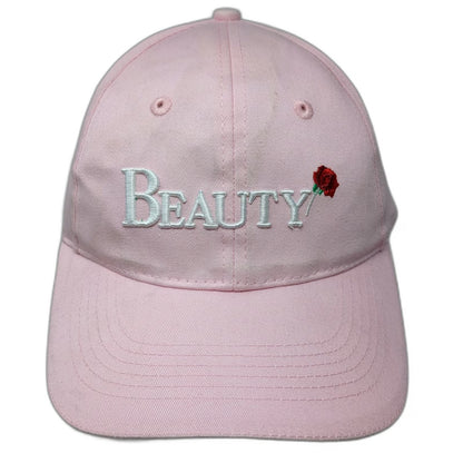 Disney Beauty and the Beast Broadway Musical Pink Hat One Size Baseball Cap