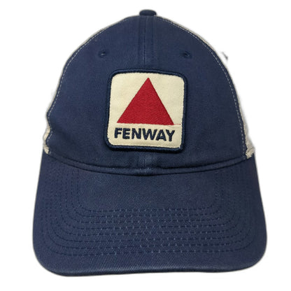 Chowdaheadz Trucker Hat Blue White Red One Size Snapback Mesh Fenway Patch