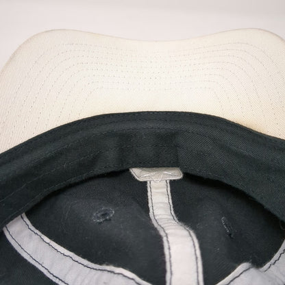 Reebok Baseball Cap Black One Size Slideback Embroidered Logo Underbrim Hat
