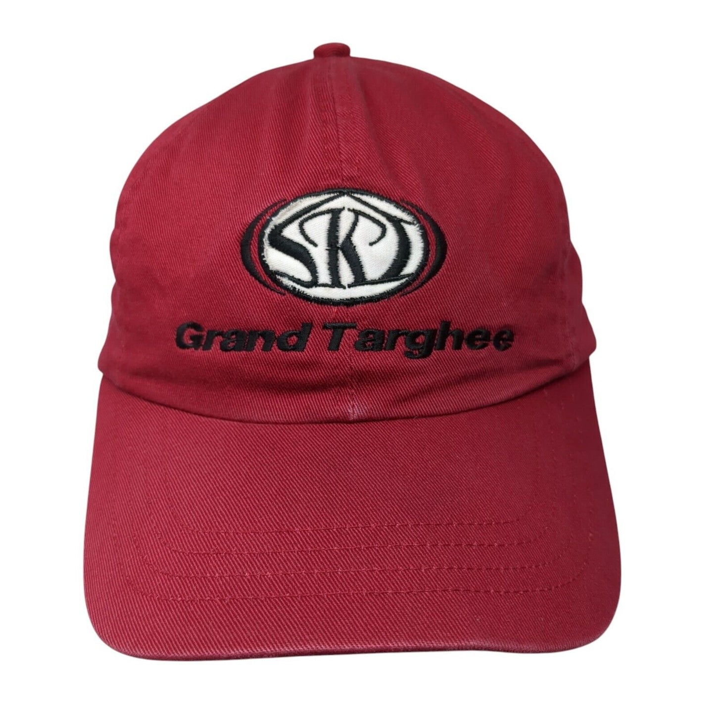 Grand Traghee Slideback Hat Red OS Adjustable Embroidered Alternative Headwear